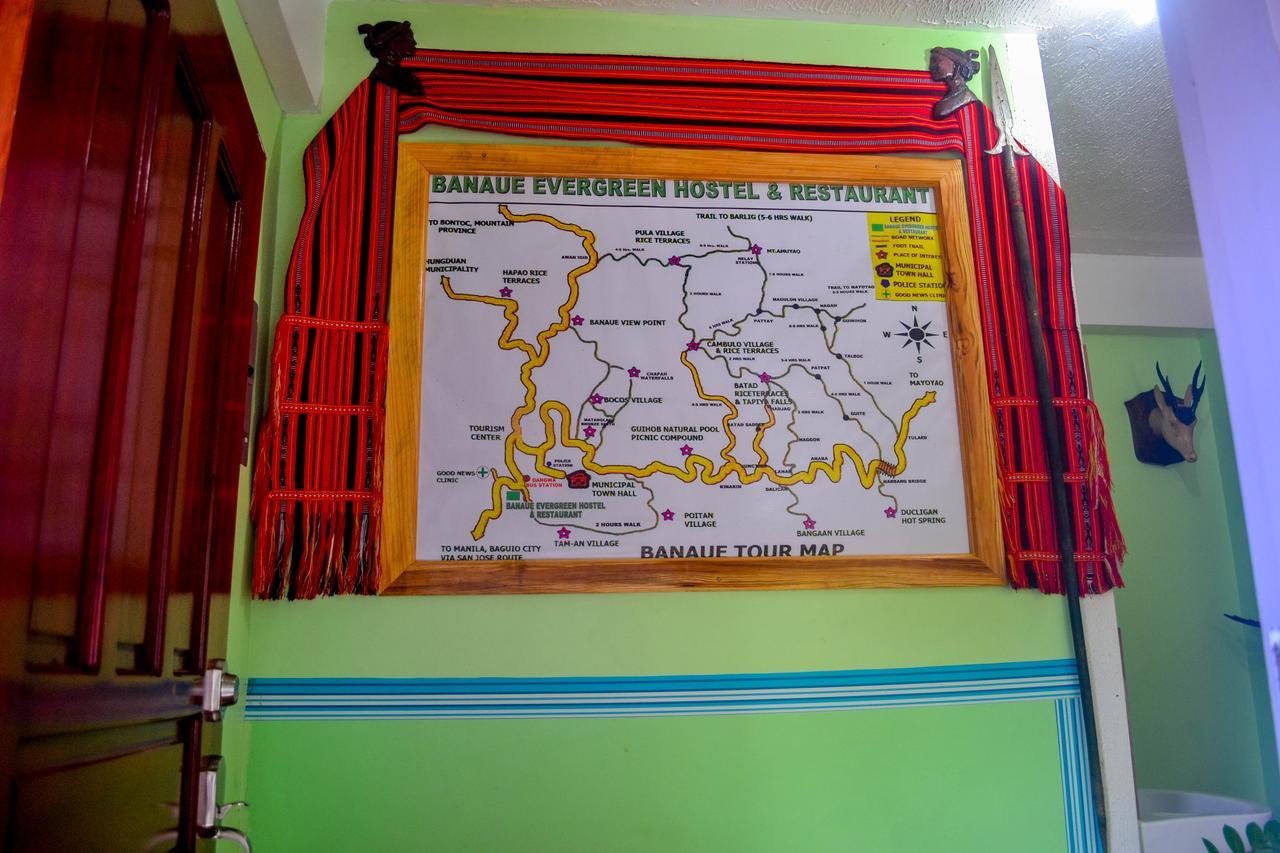 Banaue Evergreen Hostel And Restaurant Bagian luar foto